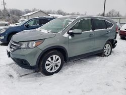 Salvage cars for sale at York Haven, PA auction: 2012 Honda CR-V EXL