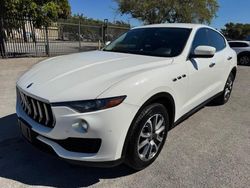 Maserati salvage cars for sale: 2018 Maserati Levante