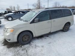 Salvage cars for sale from Copart Montreal Est, QC: 2010 Dodge Grand Caravan SE