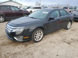 Salvage cars for sale at Pekin, IL auction: 2012 Ford Fusion SEL