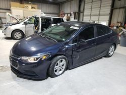 Salvage cars for sale at auction: 2016 Chevrolet Cruze LT