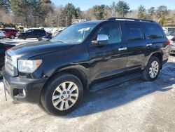 Salvage vehicles for parts for sale at auction: 2008 Toyota Sequoia Platinum