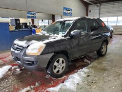 Salvage cars for sale at Angola, NY auction: 2008 KIA Sportage LX