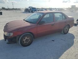 Toyota Corolla salvage cars for sale: 1999 Toyota Corolla VE