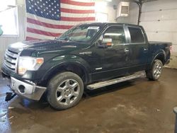 Salvage cars for sale at Lyman, ME auction: 2013 Ford F150 Supercrew