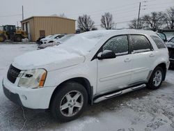 Chevrolet Equinox lt salvage cars for sale: 2005 Chevrolet Equinox LT