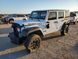 Salvage cars for sale from Copart Houston, TX: 2016 Jeep Wrangler Unlimited Rubicon