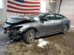 Salvage cars for sale at Lyman, ME auction: 2020 Nissan Maxima SV