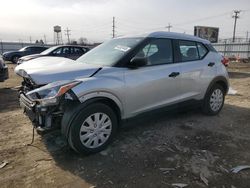 Salvage cars for sale at Chicago Heights, IL auction: 2019 Nissan Kicks S