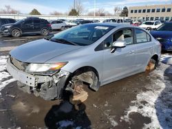 2012 Honda Civic LX en venta en Littleton, CO