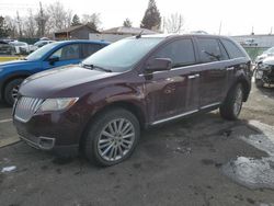 Salvage cars for sale at Denver, CO auction: 2011 Lincoln MKX