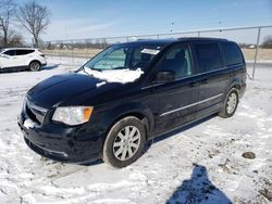 Salvage cars for sale at Cicero, IN auction: 2016 Chrysler Town & Country Touring