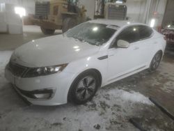 Salvage cars for sale at Kansas City, KS auction: 2013 KIA Optima Hybrid