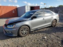 Volkswagen salvage cars for sale: 2018 Volkswagen Jetta SE