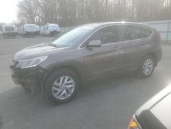 Salvage cars for sale from Copart Glassboro, NJ: 2016 Honda CR-V EX