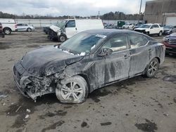 Salvage cars for sale at Fredericksburg, VA auction: 2021 Nissan Sentra SV