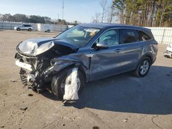 Salvage cars for sale at Dunn, NC auction: 2021 KIA Sorento LX