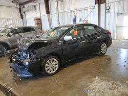 Nissan salvage cars for sale: 2017 Nissan Sentra S