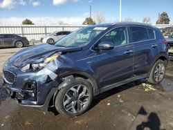 Salvage cars for sale at Littleton, CO auction: 2021 KIA Sportage EX