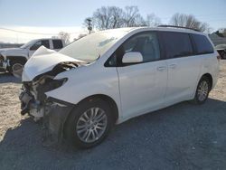 Salvage cars for sale at Gastonia, NC auction: 2011 Toyota Sienna XLE