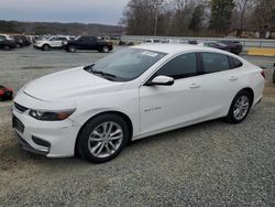 Chevrolet salvage cars for sale: 2018 Chevrolet Malibu LT