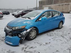 Salvage cars for sale at Fredericksburg, VA auction: 2010 Honda Insight LX