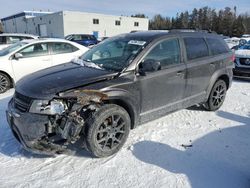 Salvage cars for sale from Copart Cookstown, ON: 2017 Dodge Journey SXT