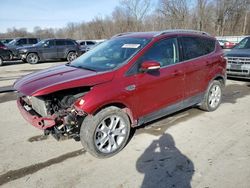 Salvage cars for sale at Ellwood City, PA auction: 2015 Ford Escape Titanium