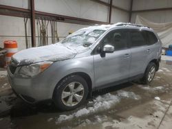 Salvage cars for sale at Leroy, NY auction: 2015 Subaru Forester 2.5I Premium