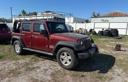 Salvage cars for sale at Riverview, FL auction: 2010 Jeep Wrangler Unlimited Sport