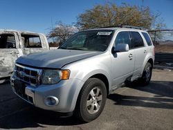 Salvage cars for sale at North Las Vegas, NV auction: 2010 Ford Escape Limited