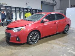 Salvage cars for sale at Candia, NH auction: 2016 Toyota Corolla L