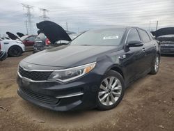 Salvage cars for sale at Elgin, IL auction: 2018 KIA Optima LX