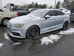 Salvage cars for sale at Denver, CO auction: 2016 Audi S3 Prestige