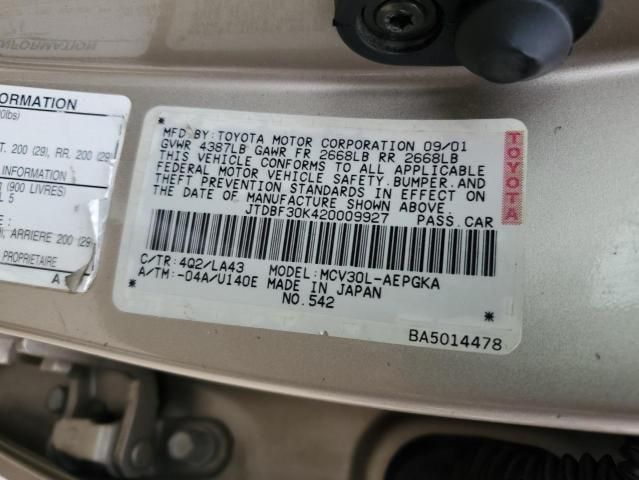 2002 Toyota Camry LE