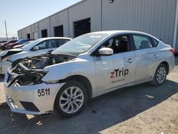 Vehiculos salvage en venta de Copart Jacksonville, FL: 2017 Nissan Sentra S