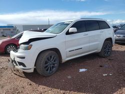 Salvage cars for sale from Copart Phoenix, AZ: 2019 Jeep Grand Cherokee Overland