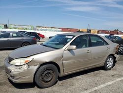 Vehiculos salvage en venta de Copart Van Nuys, CA: 2004 Toyota Camry LE