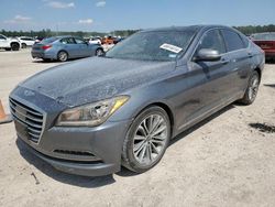 Salvage cars for sale at Houston, TX auction: 2015 Hyundai Genesis 3.8L