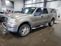 Ford salvage cars for sale: 2005 Ford F150 Supercrew