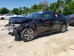 Salvage cars for sale from Copart Ocala, FL: 2016 Honda Civic EX