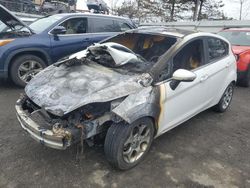 Salvage cars for sale at New Britain, CT auction: 2011 Ford Fiesta SES