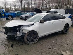 Salvage cars for sale at Waldorf, MD auction: 2023 Honda Accord Hybrid SPORT-L