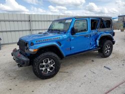 Salvage cars for sale at Arcadia, FL auction: 2021 Jeep Wrangler Unlimited Rubicon