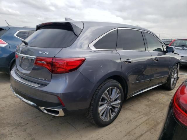 2018 Acura MDX Technology