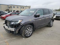 Salvage cars for sale at Wilmer, TX auction: 2021 Honda Pilot EXL