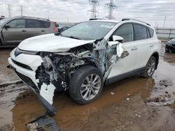 Toyota salvage cars for sale: 2017 Toyota Rav4 HV Limited