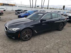 Salvage cars for sale from Copart Van Nuys, CA: 2022 BMW 530 I