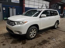 Salvage cars for sale from Copart East Granby, CT: 2013 Toyota Highlander Base