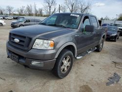 Salvage trucks for sale at Bridgeton, MO auction: 2005 Ford F150 Supercrew